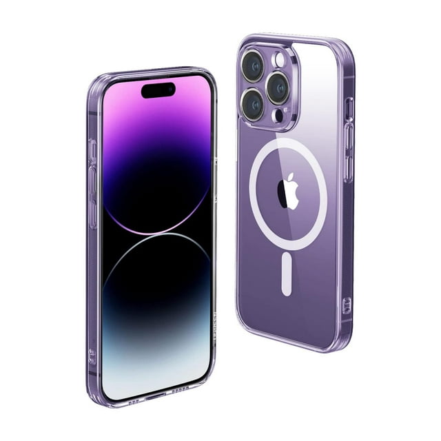 Funda para iPhone 14 Pro MAX UGREEN Transparente con Bolsa de Aire Magnética Ultra Delgado Anti-Caíd