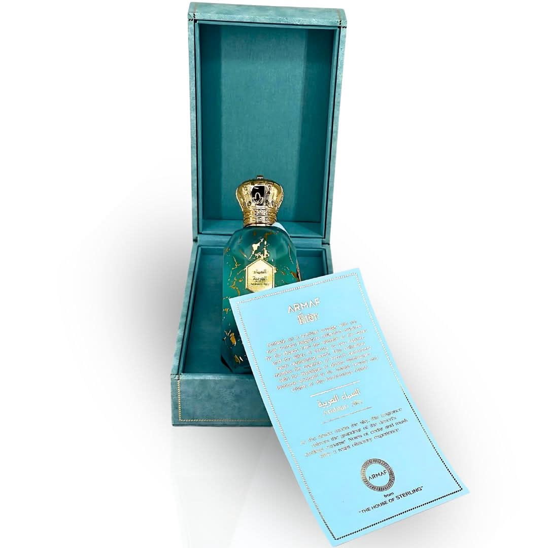 Armaf Men's Arabian Sky EDP Spray, 3.4 oz, Citrus, Floral, Woody