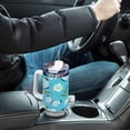 thumbnail image 7 of SKYSONIC 40oz Butterfly Daisy Tumbler With Lid And Straw Travel Coffee Mug Stainless Steel Insulated Thermal Tumblers Cup, 7 of 7