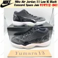 thumbnail image 1 of N I-K-E A i r-Jor-dan 11 Low IE Black Concord Space Jam 919712-041 Men's Size, 1 of 6