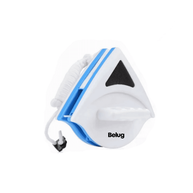 Limpiador Magnético Ventanas Vidrio Limpieza Doble Cara Belug Blanco, Azul