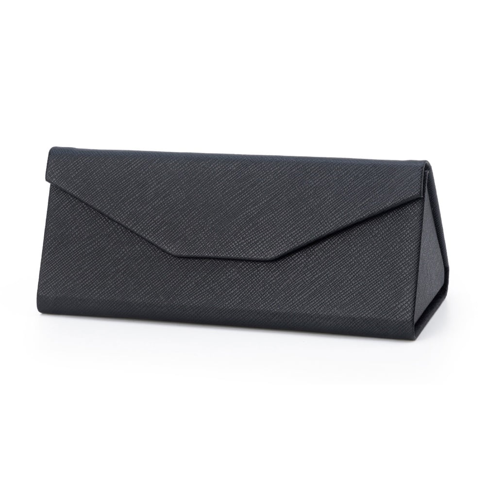 Bluelans Foldable Annual Ring Print Prism Eyeglass Case Sunglasses