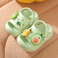 thumbnail image 7 of kpoplk Kids Cloud Slides Boys Girls Pillow Slippers – Slip-On Slide Sandals, Summer Beach Pool Shoes, Indoor and Outdoor(Green,6.5), 7 of 7