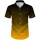thumbnail image 4 of Blusa y camisa de manga corta con cuello vuelto para hombre, estilo casual, con personalidad, para fiestas de baile, color liso, con solapa y botones, a la moda, blusa de manga corta para hombre, 4 of 8