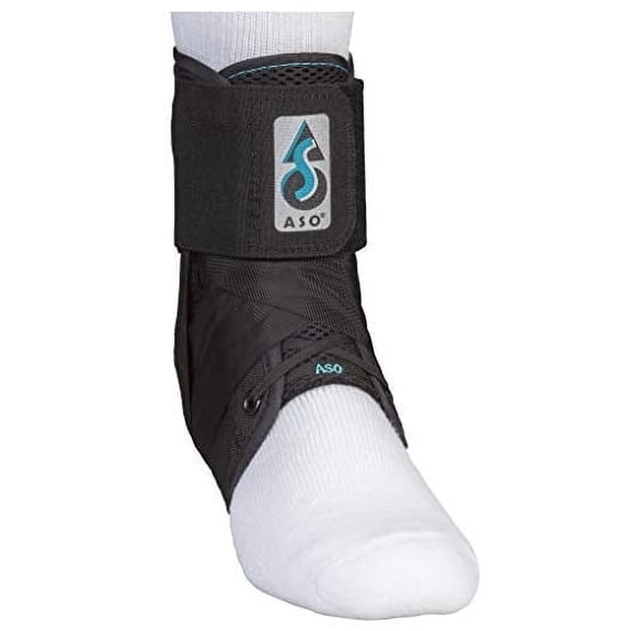 ASO Ankle Stabilizer, Black, XX-Small