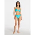 thumbnail image 3 of No Boundaries Starfish Brooch Bandeau Bikini Top, Women's XXS-XXL, 3 of 6