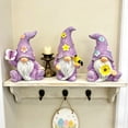 thumbnail image 4 of 3pcs Garden Gnome Statue for Outdoor Decor,Easter Gnome Decoration,Resin Sculptures Gnome Indoor Home Decor Gift, 4 of 6