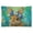 Rabbit Wearing a Wreath, variant on Sunflowers and Bees Summer Field Wall Tapestry Decorative, Aesthetic Fabric Wall Hanging Art for Bedroom Living Room Dorm, Durable & Lightweight Wall Decor with Hanging Kit 50"×60"