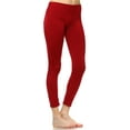 thumbnail image 4 of White Mark Women's Solid Leggings, 4 of 4