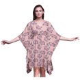 thumbnail image 1 of Bimba Robe de Plage Courte Kaftan Bikini Coverup Midi pour Femmes-4x-5x, 1 of 5