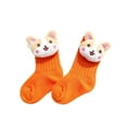 thumbnail image 4 of DHFJKG Baby Toddler Socks With 3D Animal Character Designs Crew Socks Girls Boys Cute Comfort Stockings, 4 of 4