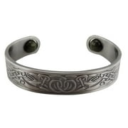 JC Walsh & Sons Ireland Viking Jewelry Bracelet with Marble Beads for Men and Women, St Patrick's Day Irish Accessories