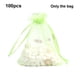 thumbnail image 5 of Yuarrent Bolsa de regalo con cordón de 100 piezas, portapaquetes, contenedor de almacenamiento, bolsa para envolver dulces de boda, bolsas de Almacenamiento y organización del hogar, 5 of 6