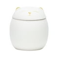 thumbnail image 1 of Becaristey Store All Essentials In Practical Large Capacity Ceramic Canisters Cute white 500ml 1Set, 1 of 6