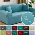thumbnail image 2 of Waterproof Elastic Sofa Cover For Living Room 1/2/3/4 Seater Thick Polar Fleece L-Shaped Corner Sofa Cover, 2 of 6