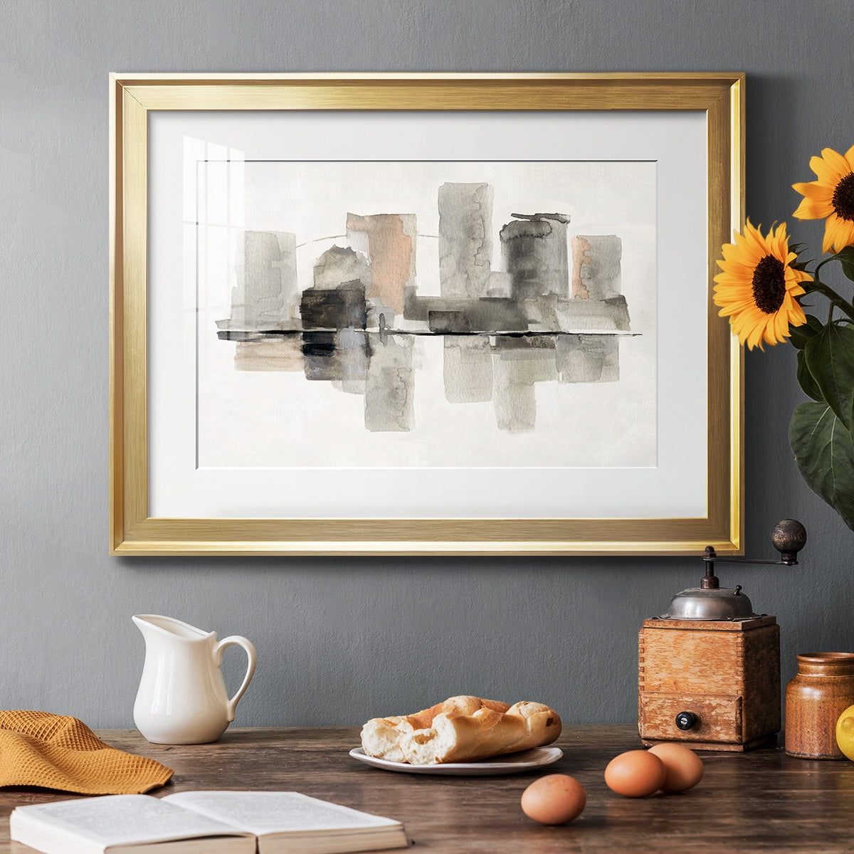 Urban Oasis II Premium Framed Print - Ready to Hang