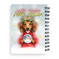 thumbnail image 2 of Hello Welcome Winter Dachshund Holding Snow Globe Snowman Spiral Bound Journal Wiener Dog Lover Gifts Idea 5x7in Spiral Notebook - 13015, 2 of 5