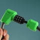 thumbnail image 1 of Candados de cable para bicicleta Candado de combinación reiniciable de 4 dígitos de 1,2 m para bicicleta/scooter/kayak Sywqhk Accesorios para bicicletas, 1 of 9