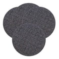 thumbnail image 6 of Fennco Styles Provato Collection Contemporary Floral Cutwork Felt 15" Round Table Mats, Set of 4, 6 of 13