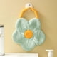 thumbnail image 1 of Toallas de mano bonitas, toallas de baño con lazo para colgar, toalla infantil con diseño de flores, toalla absorbente de microfibra coral para cocina, baño y dormitorio., 1 of 3