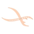 thumbnail image 1 of Eyebrow Ruler, 1:0.618 Golden Ratio Eyebrow Measuring Tool Brow Ruler Applied to Measure, Position and Shape Eyebrows for Microblading Brow Extensions, 1 of 7