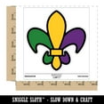 thumbnail image 2 of Fleur De Lis French Mardi Gras Elegant Car Window Bumper Water Bottle Phone Tablet Laptop Waterproof Vinyl Decal Sticker Set 5-Pack - Gloss Finish - 5.0", 2 of 7
