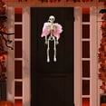 thumbnail image 5 of Halloween Skeleton Decorations, 16inch Halloween Skeleton with Feather Wings Full Body Posable Movable Jonints for Halloween Party Home Decoration, 5 of 5