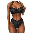 thumbnail image 1 of Intimates Ladies Underwear Lace Perspective Temptation Babydoll Lingerie, 1 of 9