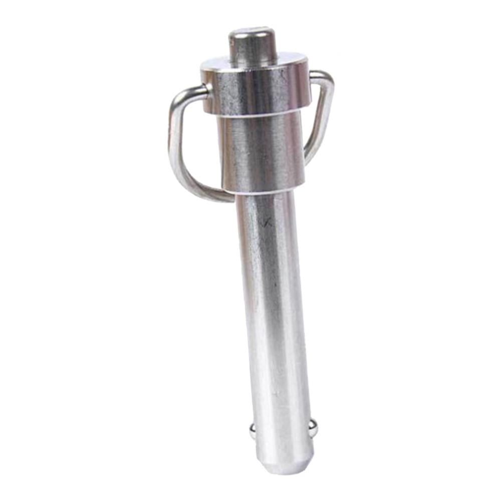 3 Pcs Stainless Steel Push Button Pins, Diameter 6mm, Length 15mm, Durable