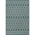 thumbnail image 2 of Jill Zarin Outdoor Collection Area Rug - Turks and Caicos (4' 1" x 6' 1" Rectangle Teal/Ivory), 2 of 7
