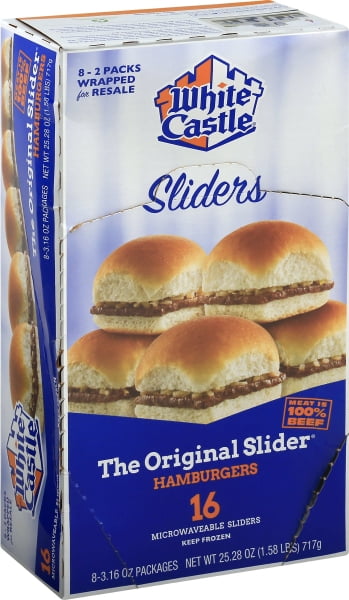 small hamburgers like white castle