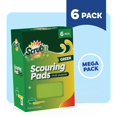 thumbnail image 4 of SCRUBIT Multi-Purpose Scouring Pad - Non-Scratch Cleaning Sponges for Pots, Pans, Dishes, Utensils & Non-Stick Cookware - Scrubbing Pads Use for Kitchen, Bathroom - 6 Pack Dish Sponge (Green), 4 of 4