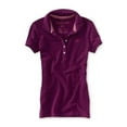 thumbnail image 1 of Aeropostale Womens A87 5 Button Polo Shirt, 1 of 2