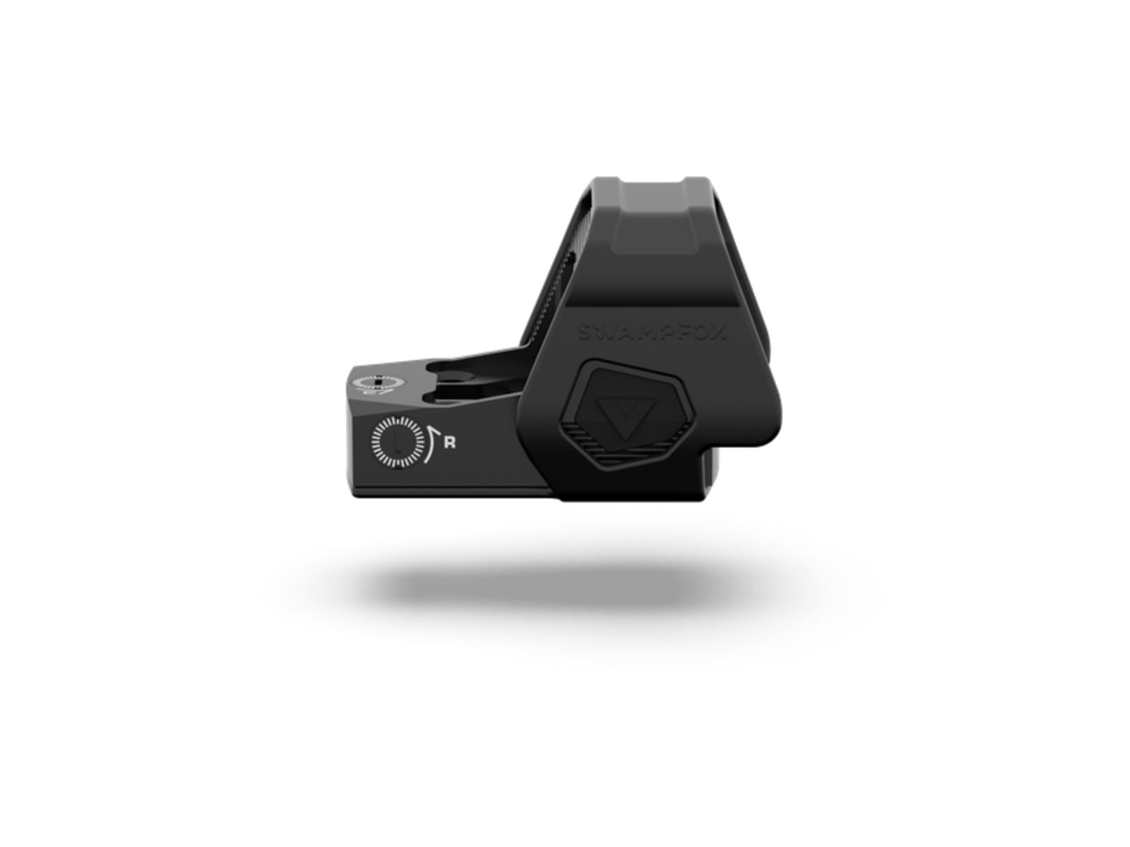 Swampfox Sentinel II Ironsides Shield Red Dot Sight Cover, Black