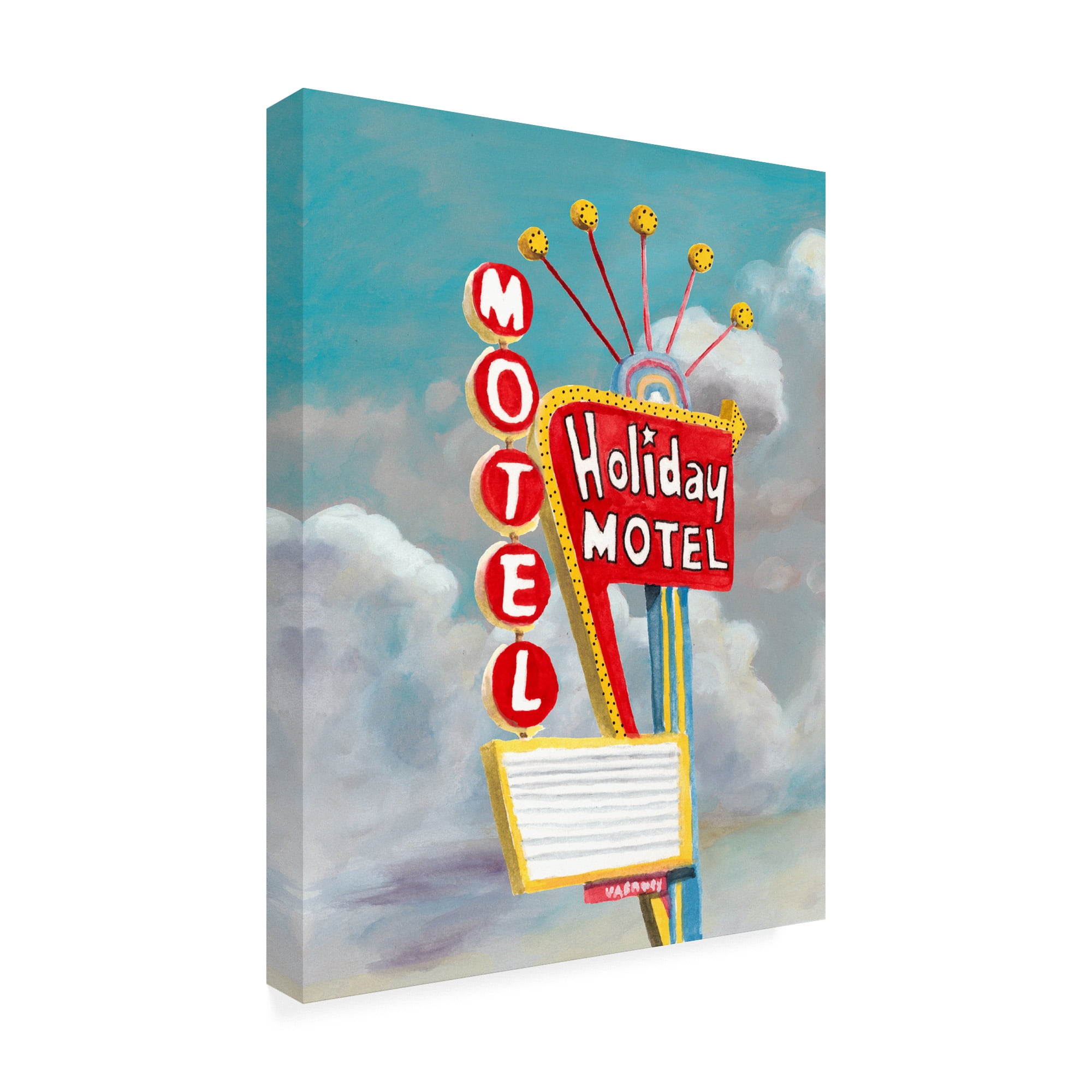Trademark Fine Art 'American Roadside IV' Canvas Art by Naomi McCavitt