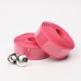 thumbnail image 1 of Splihome Bike Bicycle Handlebar Tape Cycling Road Handle Rubber Foam Wrap Tapes 8 Colors Powder, 1 of 5