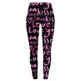 thumbnail image 4 of Valentine's Day Leggings for Women Casual Printed Athletic Yoga Running Gym Tights Legging, 4 of 4