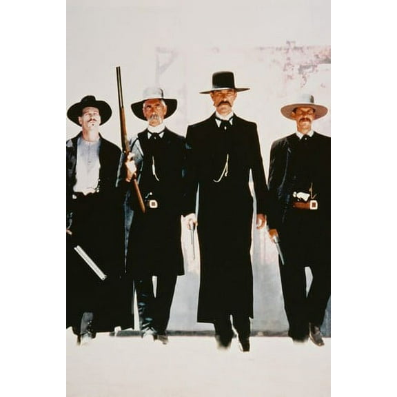 Tombstone Kurt Russell Val Kilmer Print 24X36 Poster