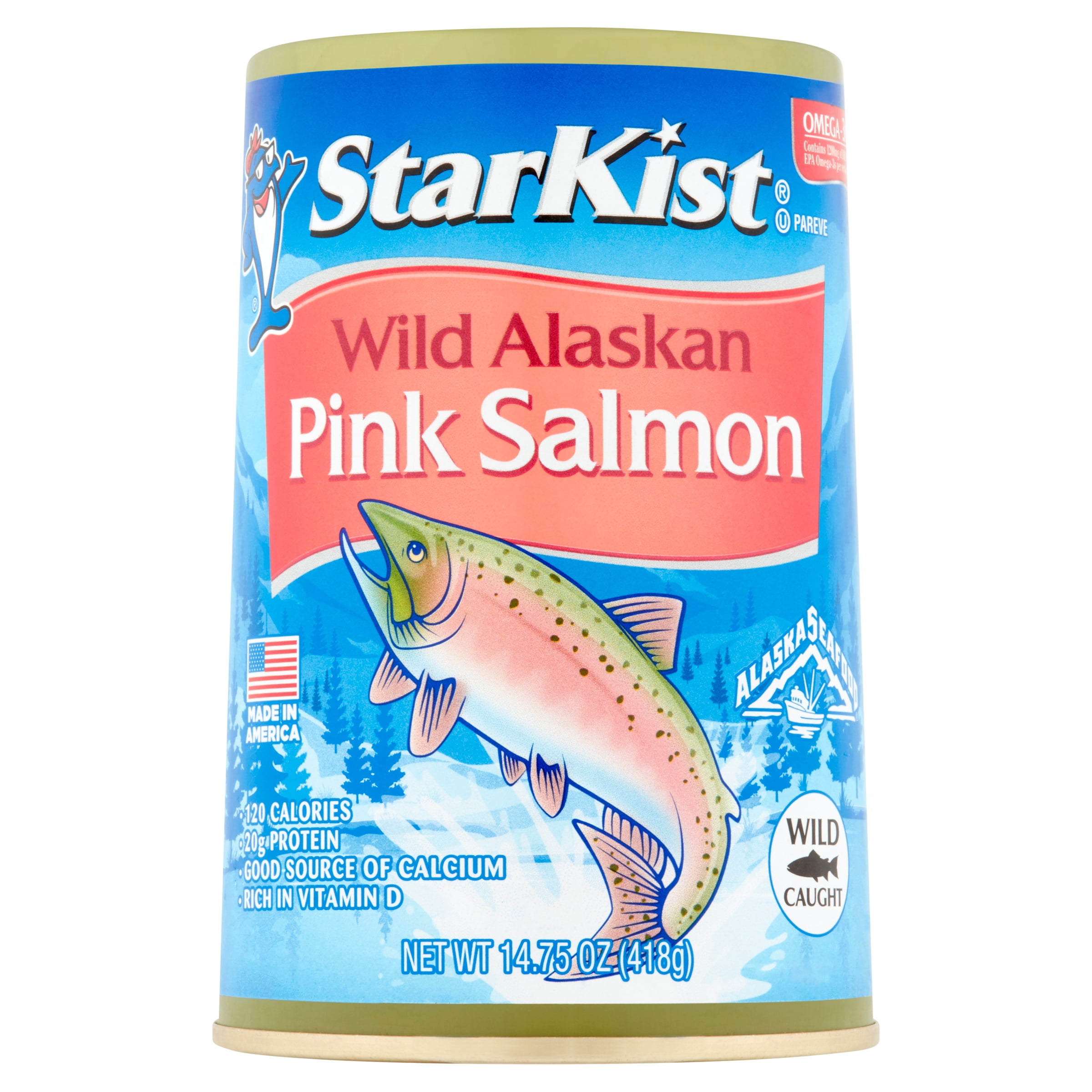 StarKist Wild Alaskan Pink Salmon, 14.75 Ounce Can