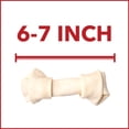 thumbnail image 4 of Pet Factory 100% Made in USA Beefhide Bones Natural Flavor - 6", 12 Count, 4 of 11