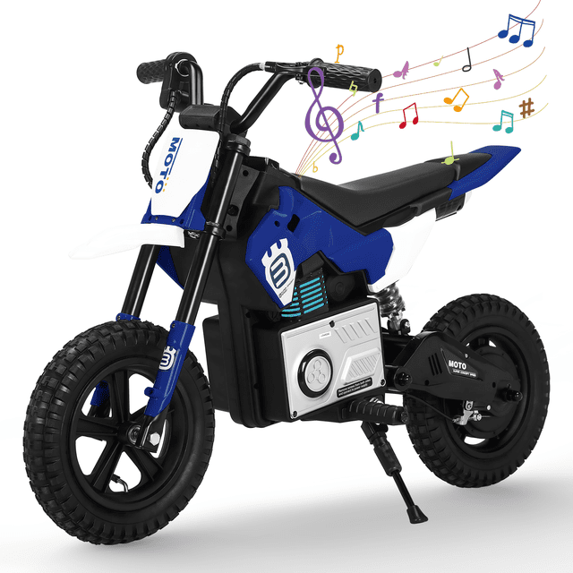 Mini Moto Cross Infantil Electrica Honey Whale BDQ- 6988 Azul