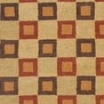 thumbnail image 3 of SAFAVIEH Soho Seachlann Geometric Squares Wool Area Rug, Ivory/Rust, 5' x 8', 3 of 4