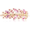 thumbnail image 1 of Guardurnaity Horquilla de cristal con diamantes de imitación para mujer, fiesta de vacaciones, fecha de viaje, decoración, pinzas para el cabello de moda, Accesorio para el cabello Rosa Guardurnaity AP018036-03, 1 of 6