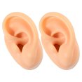 thumbnail image 4 of 2Pcs Silicone Ear Models Fake Ear Models Ear Piercing Practice Models Silicone Body Parts, 4 of 8
