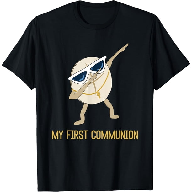 My First Communion Dabbing Wafer 1st Communion - Camiseta divertida