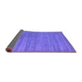 thumbnail image 2 of Ahgly Company Indoor Rectangle Abstract Purple Contemporary Area Rugs, 2' x 5', 2 of 4