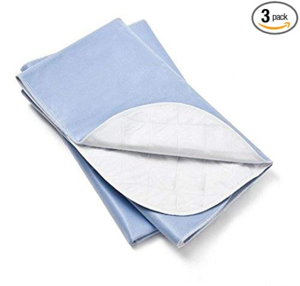 Nobles Reusable/Washable Waterproof Bed Pad for Children or Adults Pack