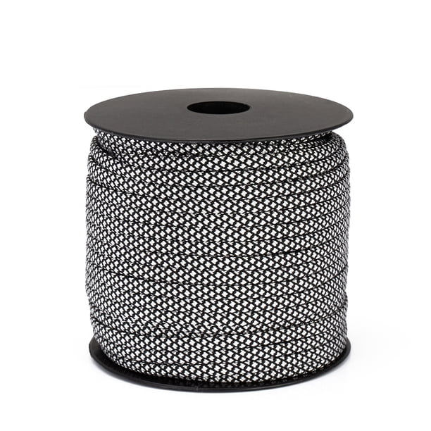Paracord 50m Cuerda de tienda de cuerda de paracaídas de 7 hebras para senderismo Camping Plata