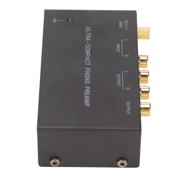 Preamplificador de Tocadiscos pp400, Preamplificador de Fonógrafo Estéreo de Audio Electrónico Con Perilla Independiente, Preamplificador de Fonógrafo Estéreo de Audio