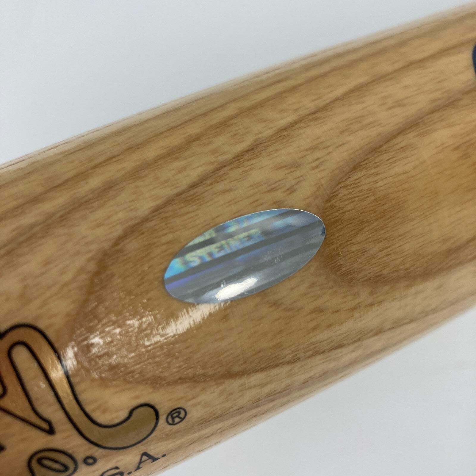 Derek Jeter "1998 1999 2000 W.S. Champs 3 Peat" Signed Baseball Bat Steiner JSA